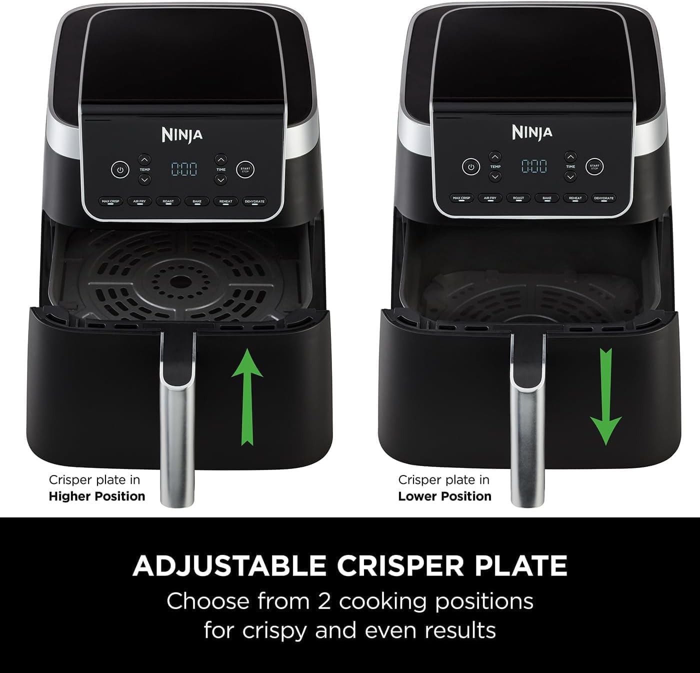 Ninja Air Fryer Max Pro, 6.2l Uses No Oil Large Square Single Drawer Ninja Air Fryer Max Pro, 6.2l Uses No Oil Large Square Single Drawer