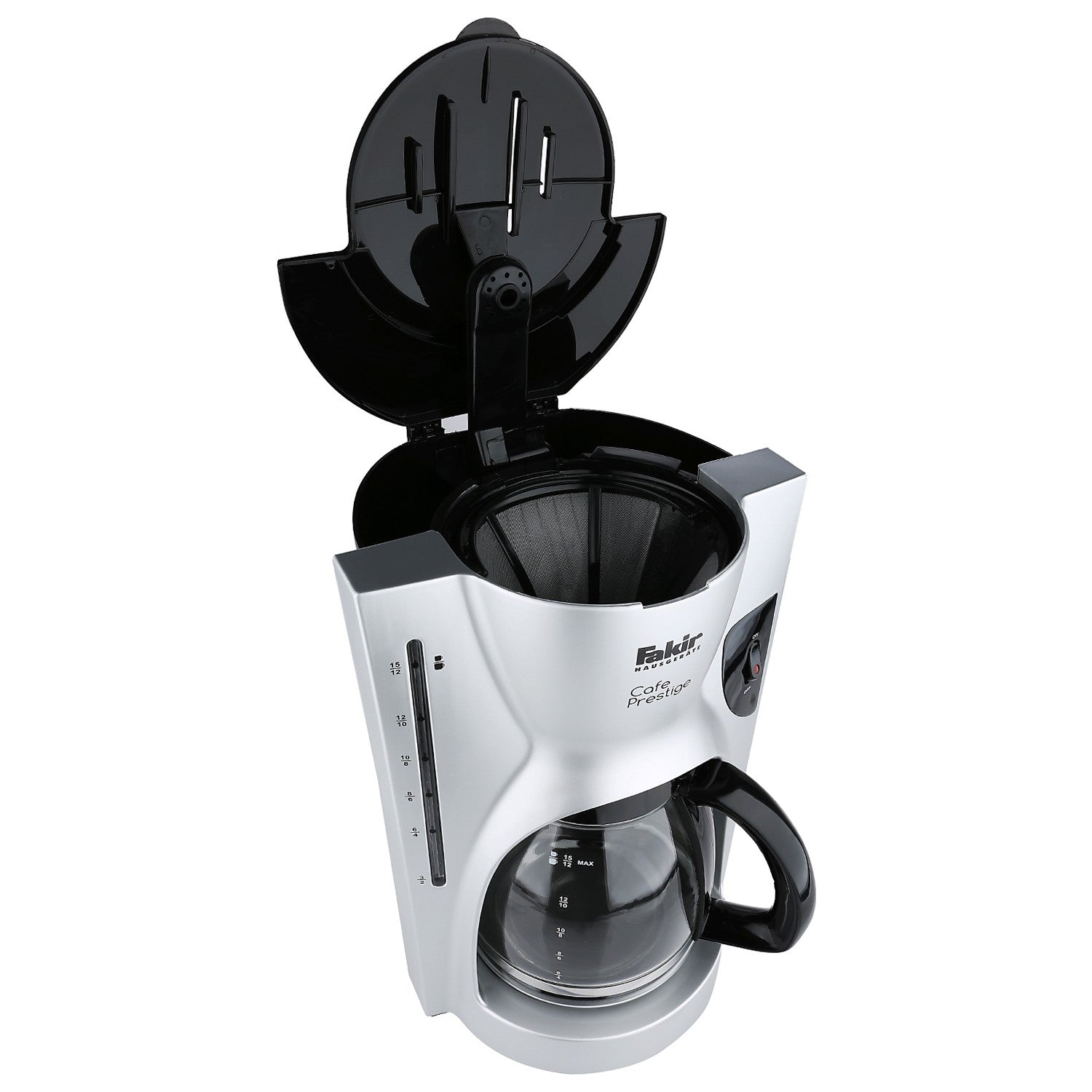 Fakir Coffee maker 900W,12Cups,Keep-warm function,Washable filter,White