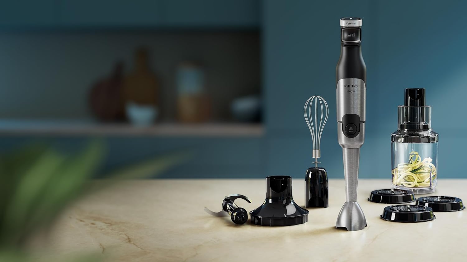 Philips HR2684/00 XL Hand Blender,Black & Silver