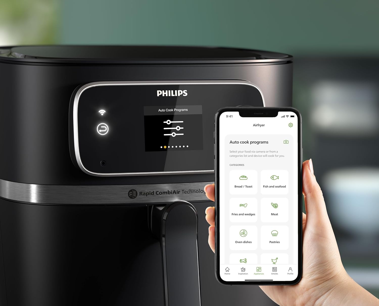 Philips Airfryer Combi XXL Connected 7000 Series HD9880/90