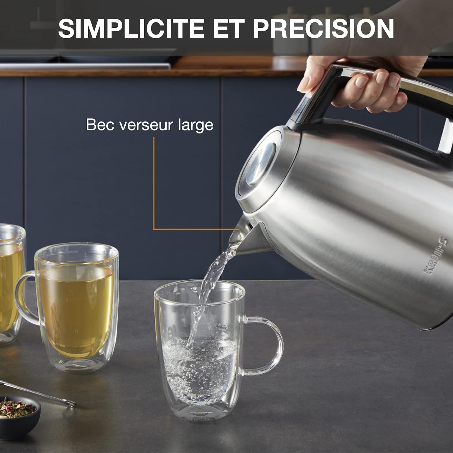 Krups Excellence Kettle 1.7l Ss 2400 W Krups Excellence Kettle 1.7l Ss 2400 W