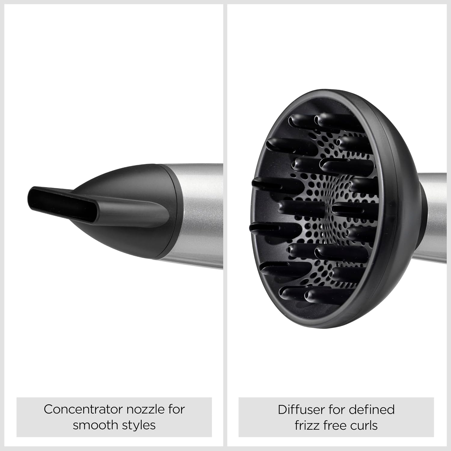 BaByliss Cosmos Lightweight Hair Dryer with Diffuser, 2000W Powerful