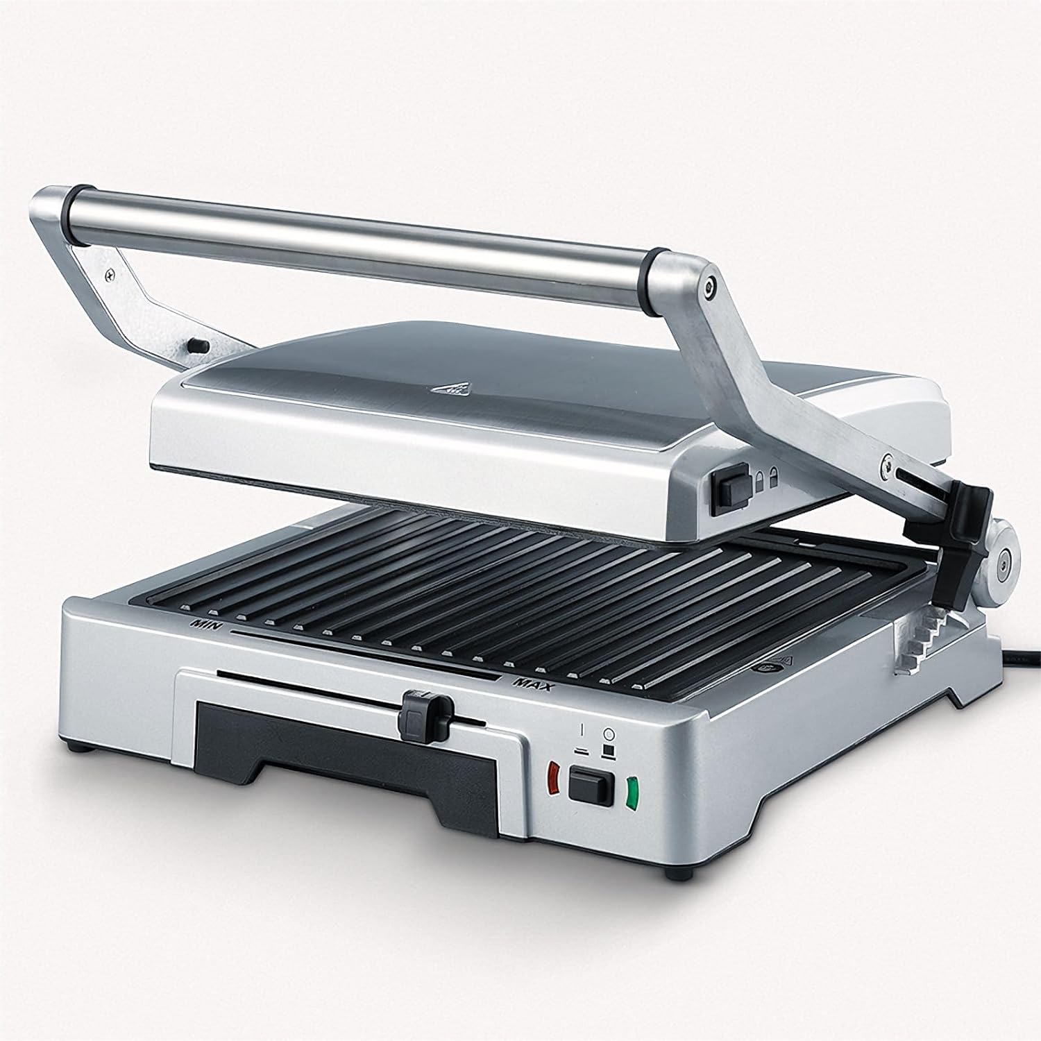Severin Automatic Grill, Approx. 1800 W /Silver 2 exchangeable