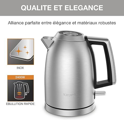 Krups Excellence Kettle 1.7l Ss 2400 W Krups Excellence Kettle 1.7l Ss 2400 W