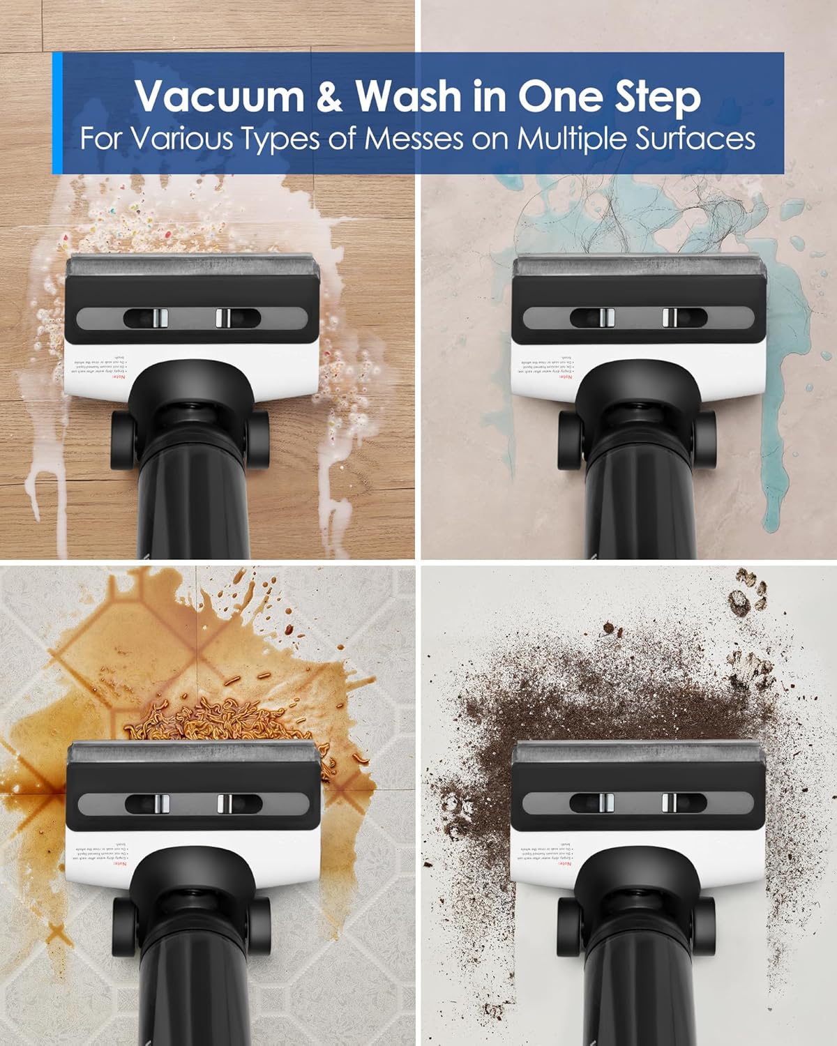 Tineco Floor ONE S6 FlashDry Cordless Wet Dry Vacuum Floor Cleaner