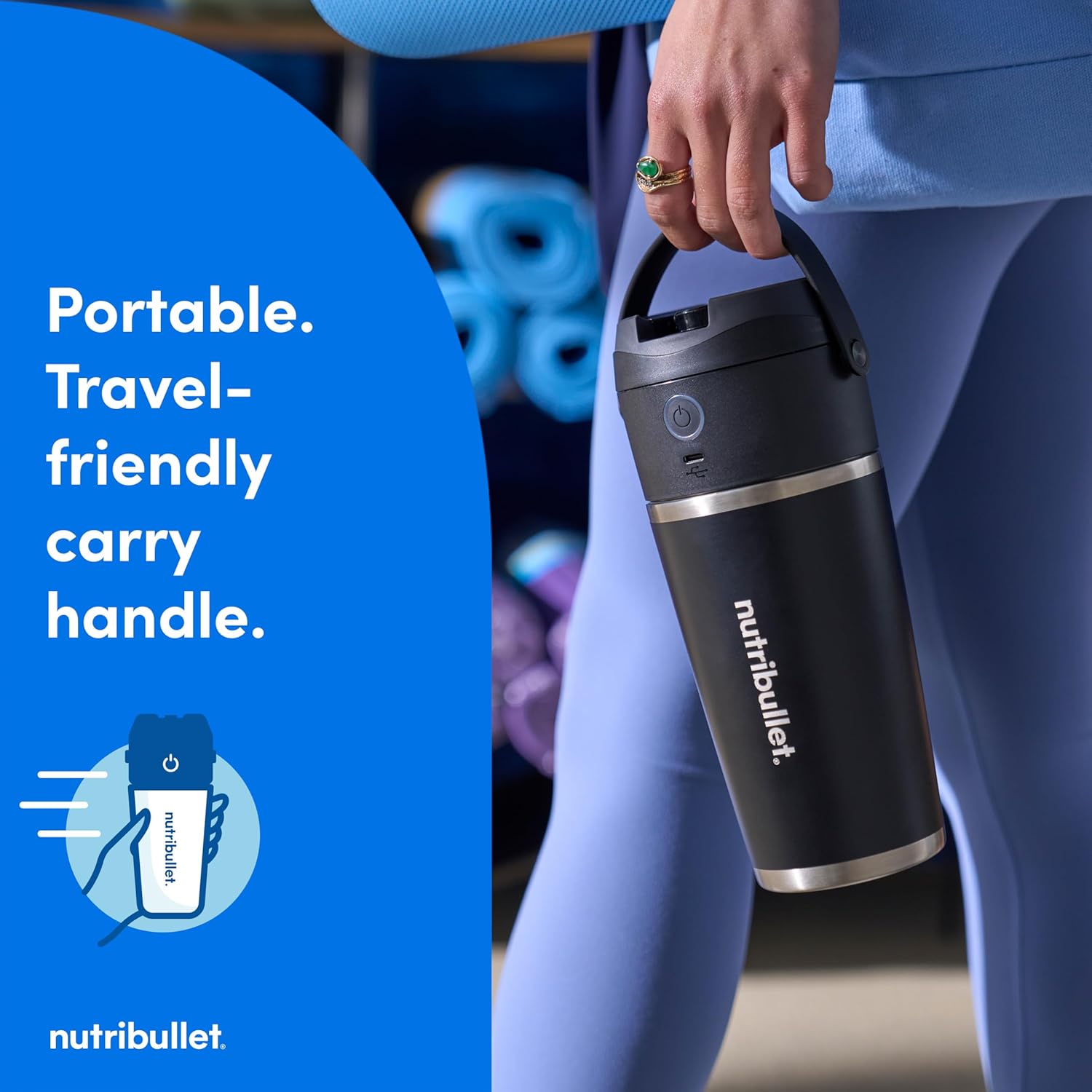 Nutribullet FLIP طقم 8 قطع - أسود NFP-590 Nutribullet FLIP طقم 8 قطع - أسود NFP-590