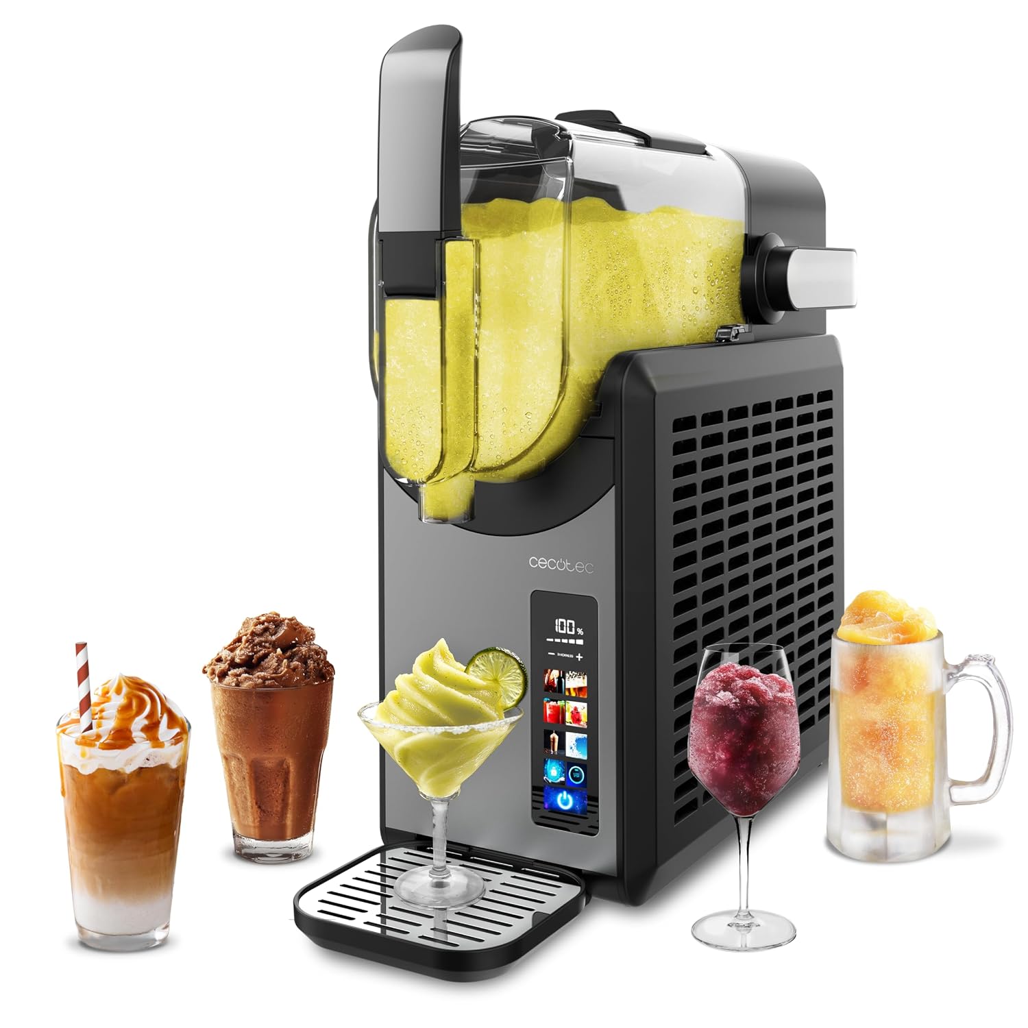Cecotec Twist&Ice 2600 | Frozen Drink & Slush Machine | 2.6L