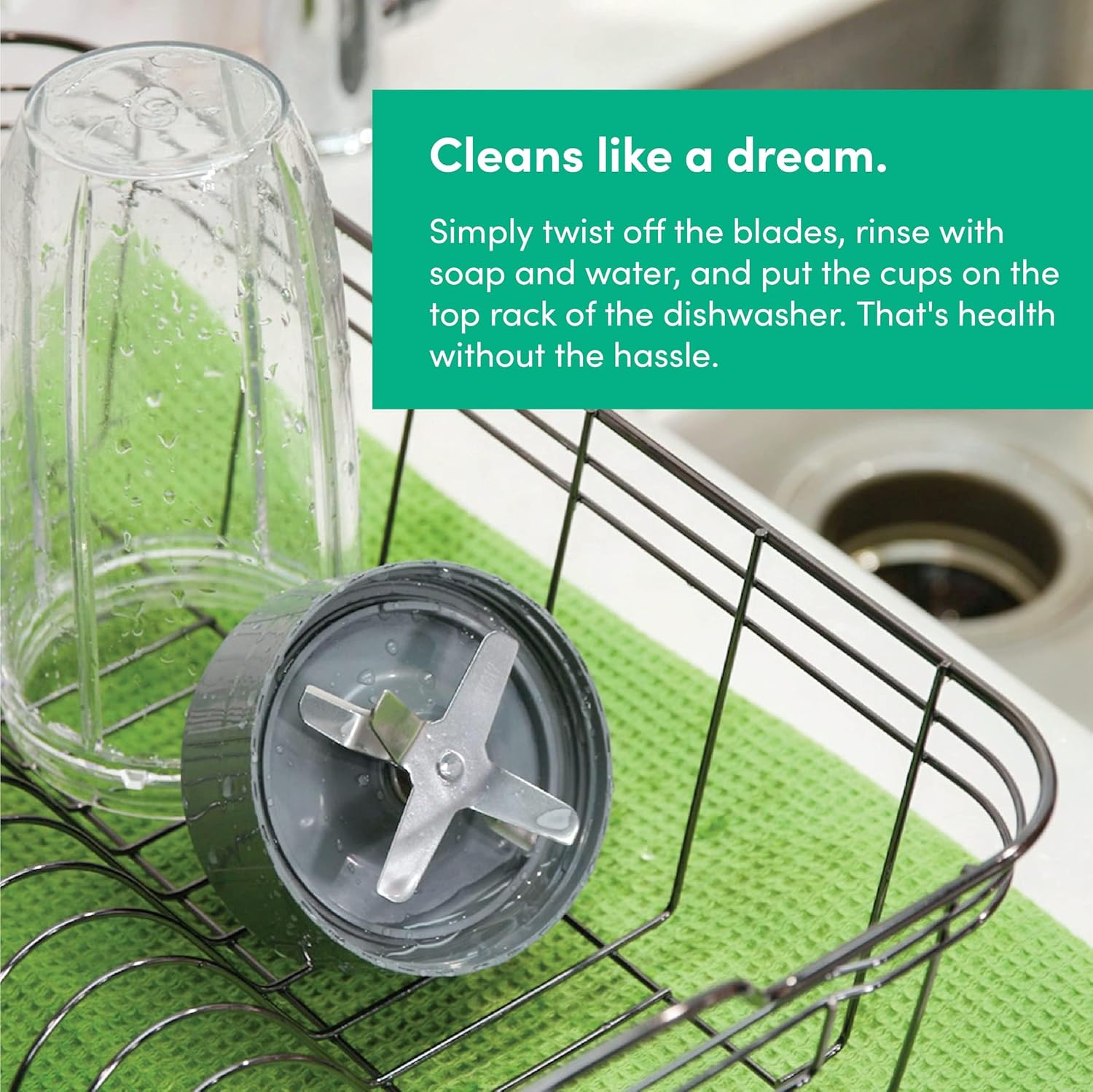 NutriBullet NB9-1012 Blender, 7pcs Set, 900W Set Champagne