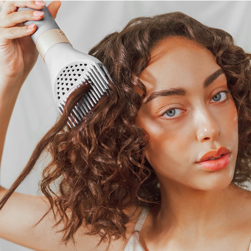 Cecotec Ceramic Care AirGlam Champagne 14-in-1 Multi-Styler Hair Device with Coanda Technology, 1400 W Cecotec Ceramic Care AirGlam Champagne 14-in-1 Multi-Styler Hair Device with Coanda Technology, 1400 W
