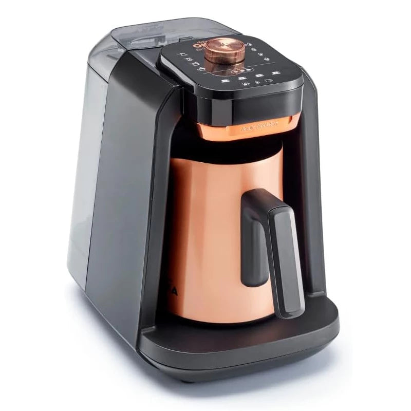 Arzum Okka Rich Pro Plus, Automatic Turkish Coffee Maker With Water Tank Copper