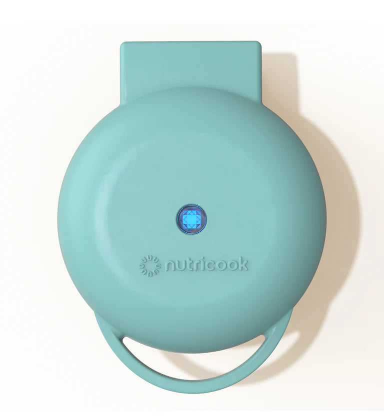 Nutricook Mini Waffle Maker -Nc-Wm100aq Aqua Marine Nutricook Mini Waffle Maker -Nc-Wm100aq Aqua Marine