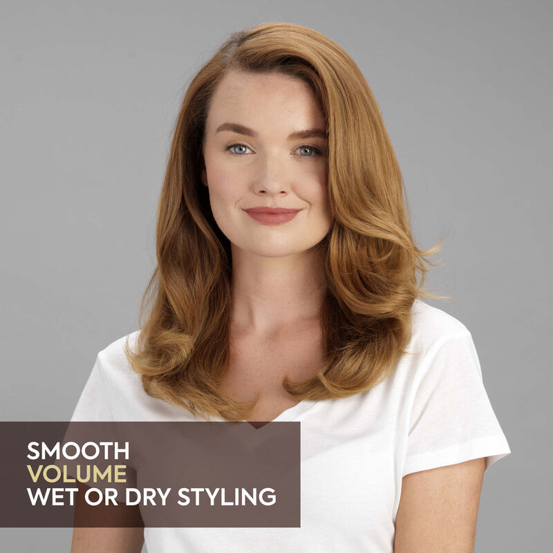 BaByliss 3-in-1 Hot Air Styling Brush for Wet to Dry Hair with Powerful Ionic AS95SDE