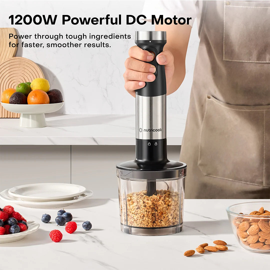 خلاط يدوي نوتريكوك بقوة 1200 واط NC-Hb100 