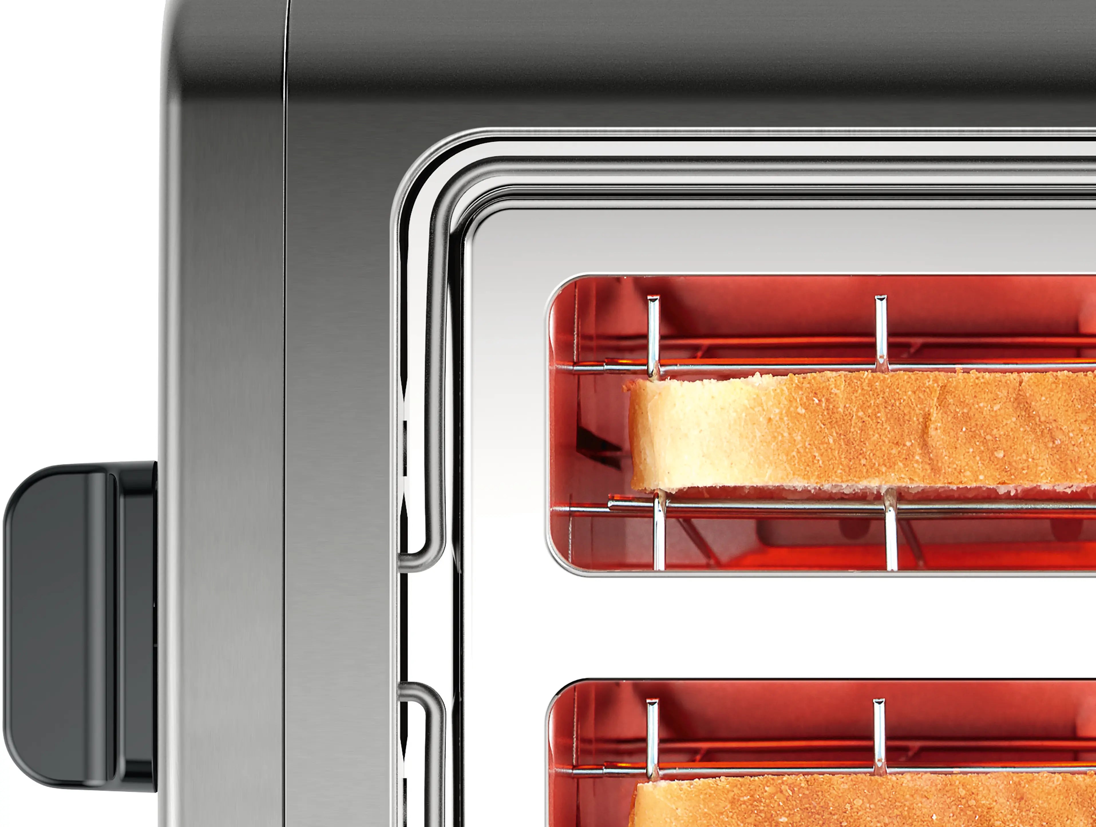 Bosch TAT5P425 Compact Toaster DesignLine 970W Graphite