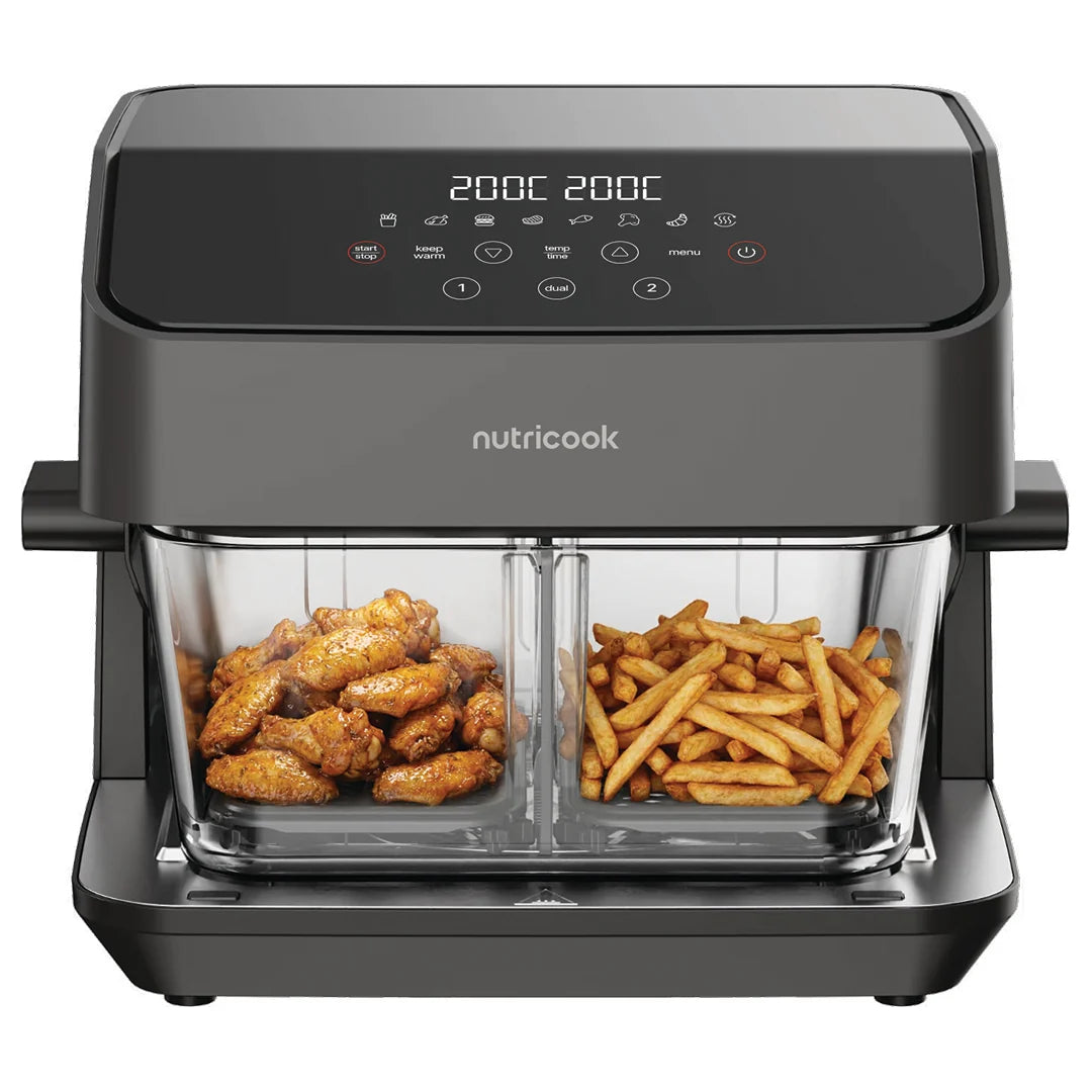 Nutricook Nc-Afh510 Healthi Flex Glass Air Fryer 7.6l