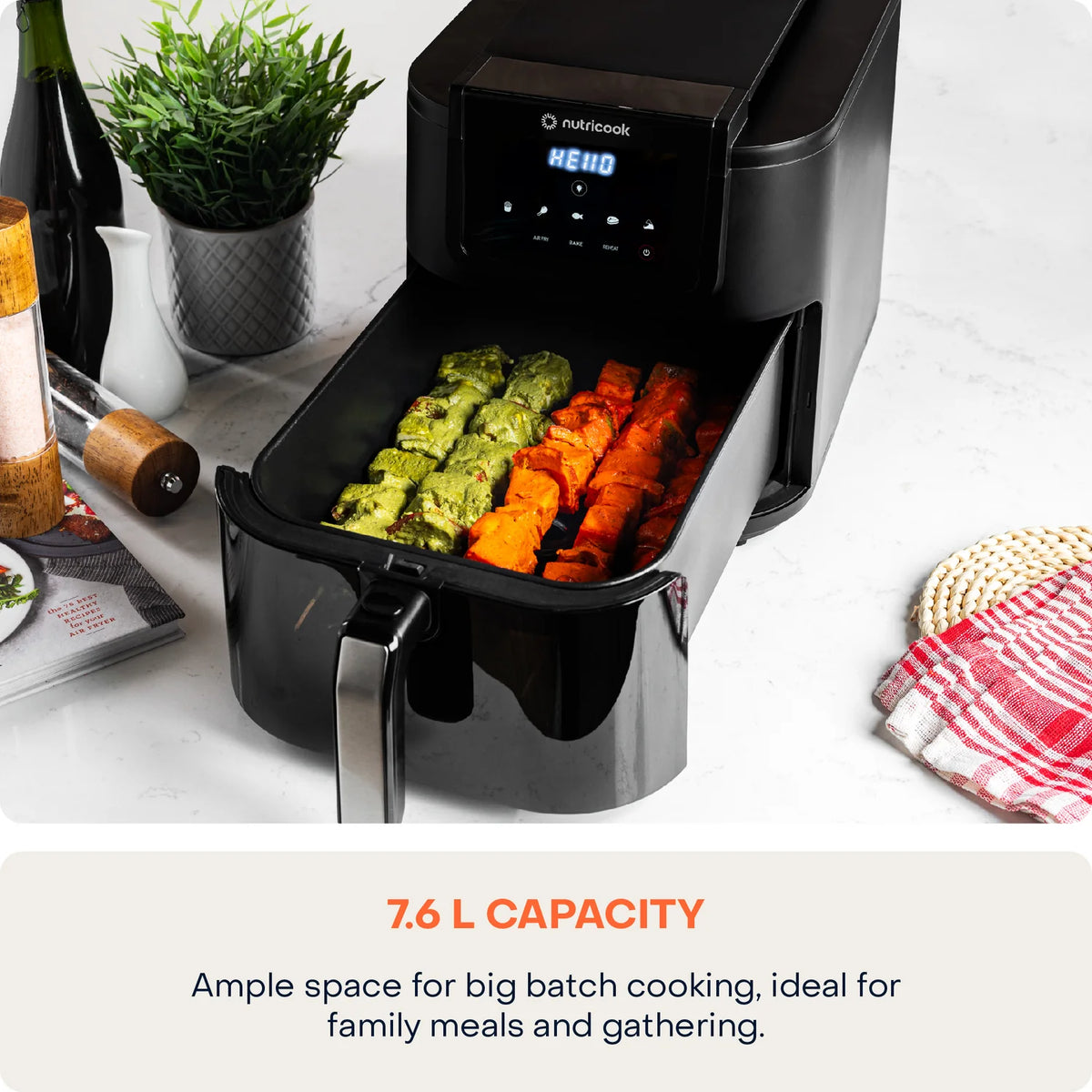 Nutricook Air Fryer Slim Xl 7.6L