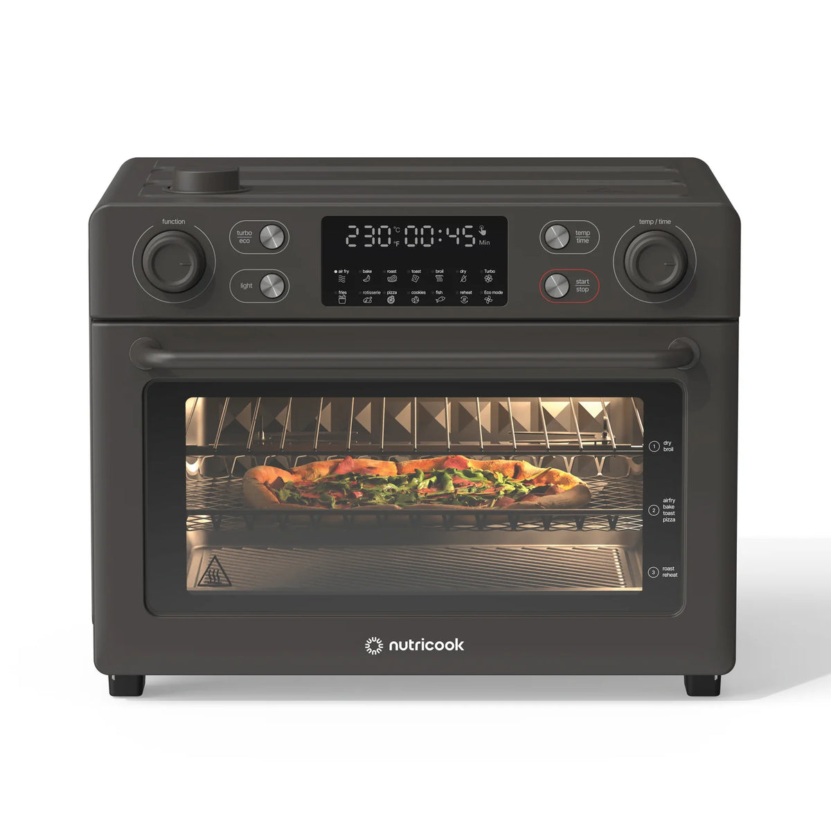 Nutricook Baker'S Oven- 30L Air Fryer + Toaster Oven Nc-Afto330k