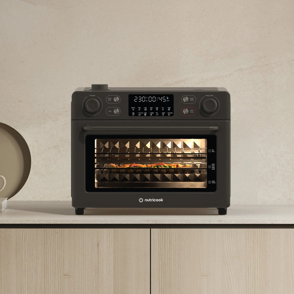 Nutricook Baker'S Oven- 30L Air Fryer + Toaster Oven Nc-Afto330k