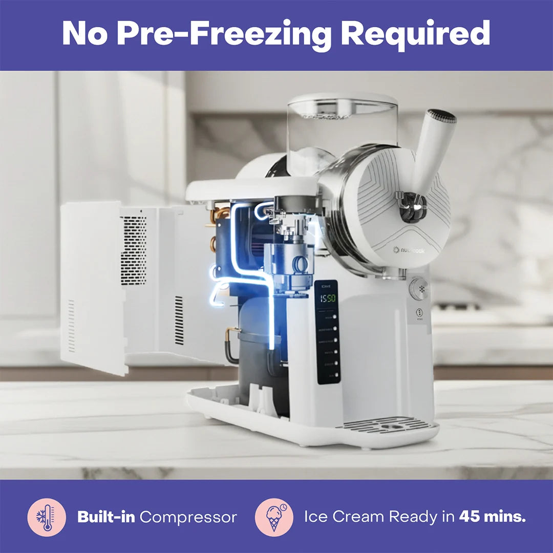Nutricook Frost Ice Cream Maker, Slushie, Sorbet & Milkshake