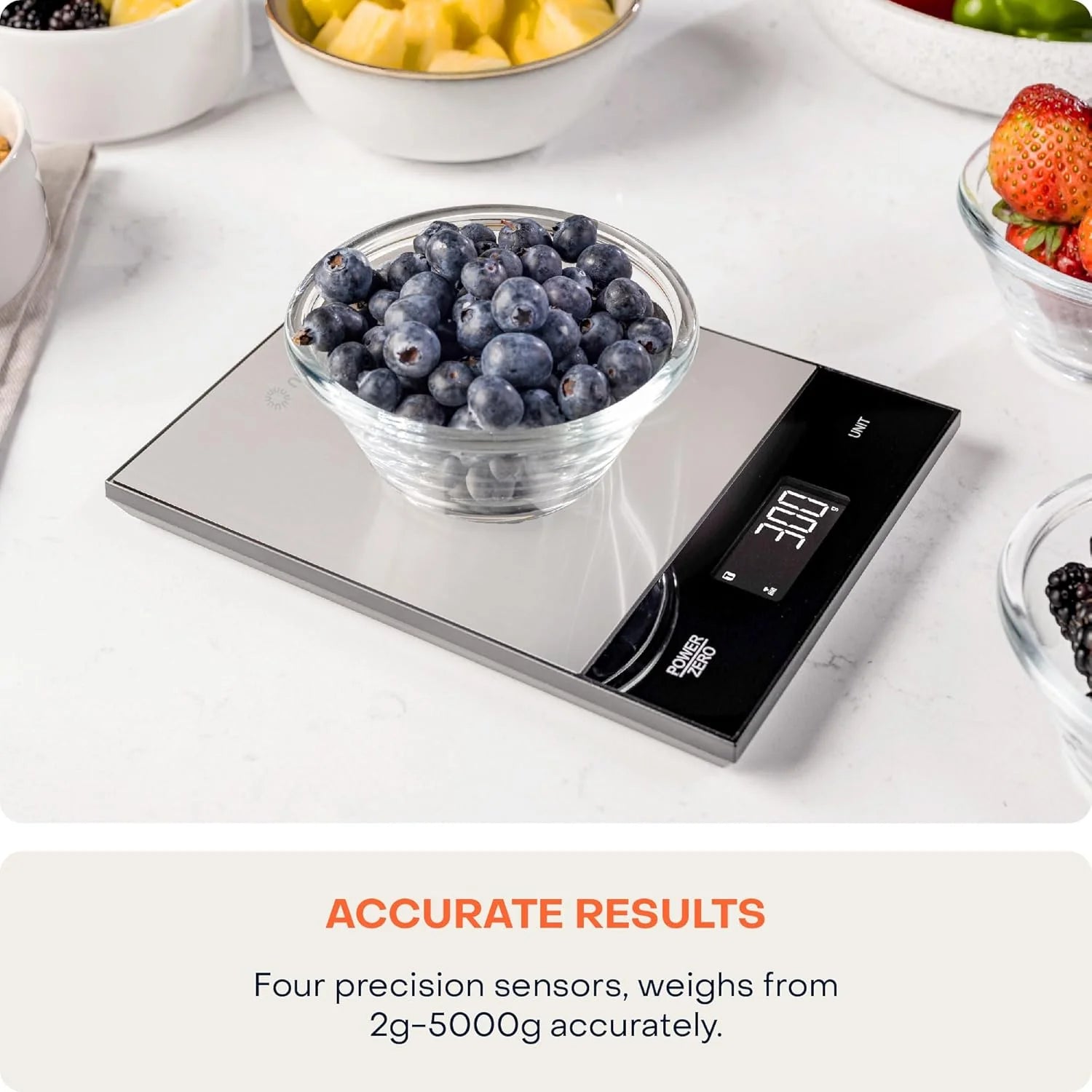 Nutricook Kitchen Scale 2 KS205PK-ME | 5kg Digital Scale | Stainless Steel