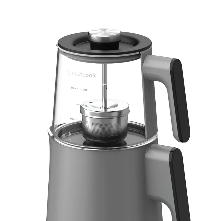 Nutricook Nc-Ktm330g 2-In-1 Tea Maker Grey Nutricook Nc-Ktm330g 2-In-1 Tea Maker Grey