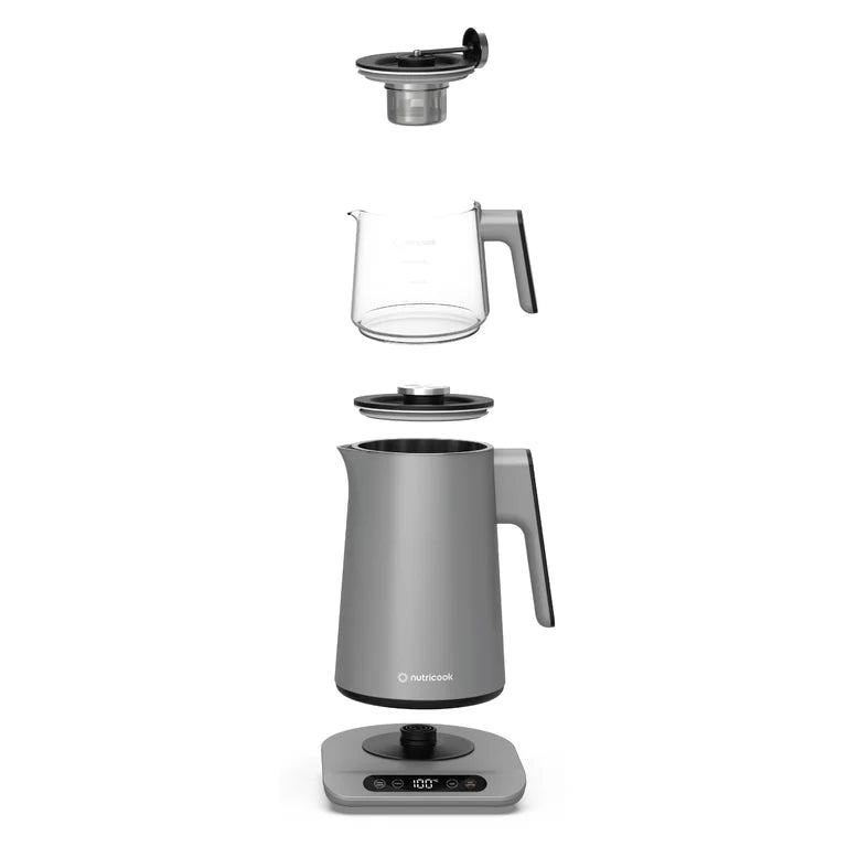 Nutricook Nc-Ktm330g 2-In-1 Tea Maker Grey