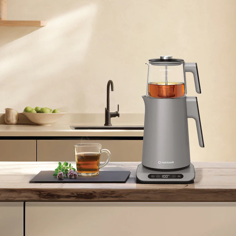 Nutricook Nc-Ktm330g 2-In-1 Tea Maker Grey Nutricook Nc-Ktm330g 2-In-1 Tea Maker Grey