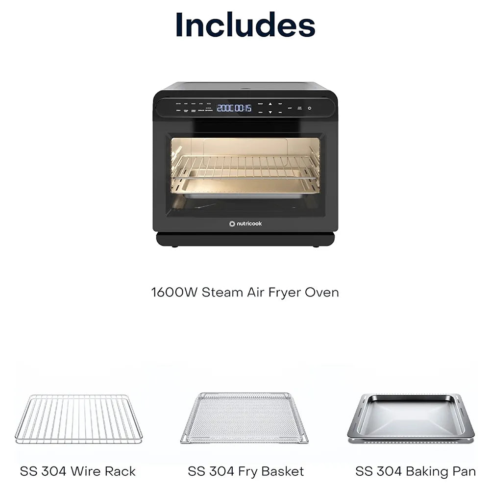 Nutricook Nc-St01k Air Fryer Steami 24L