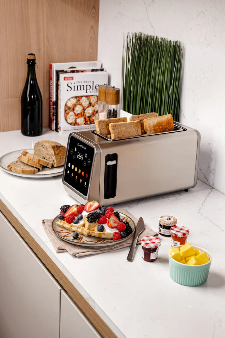 NUTRICOOK NC-TS401 DIGITAL TOASTER 4-SLICE NUTRICOOK NC-TS401 DIGITAL TOASTER 4-SLICE