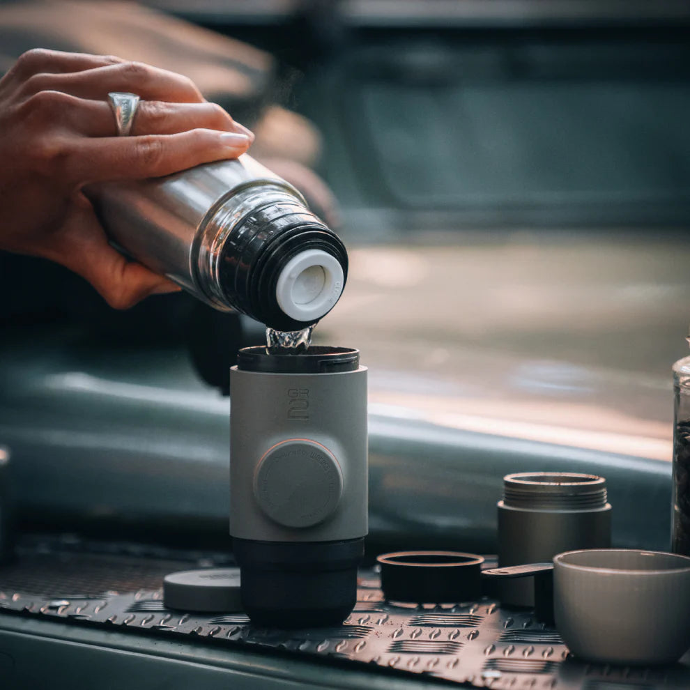 Wacaco -Minipresso Gr2 - Ground Coffee -Grey Olive Wacaco -Minipresso Gr2 - Ground Coffee -Grey Olive