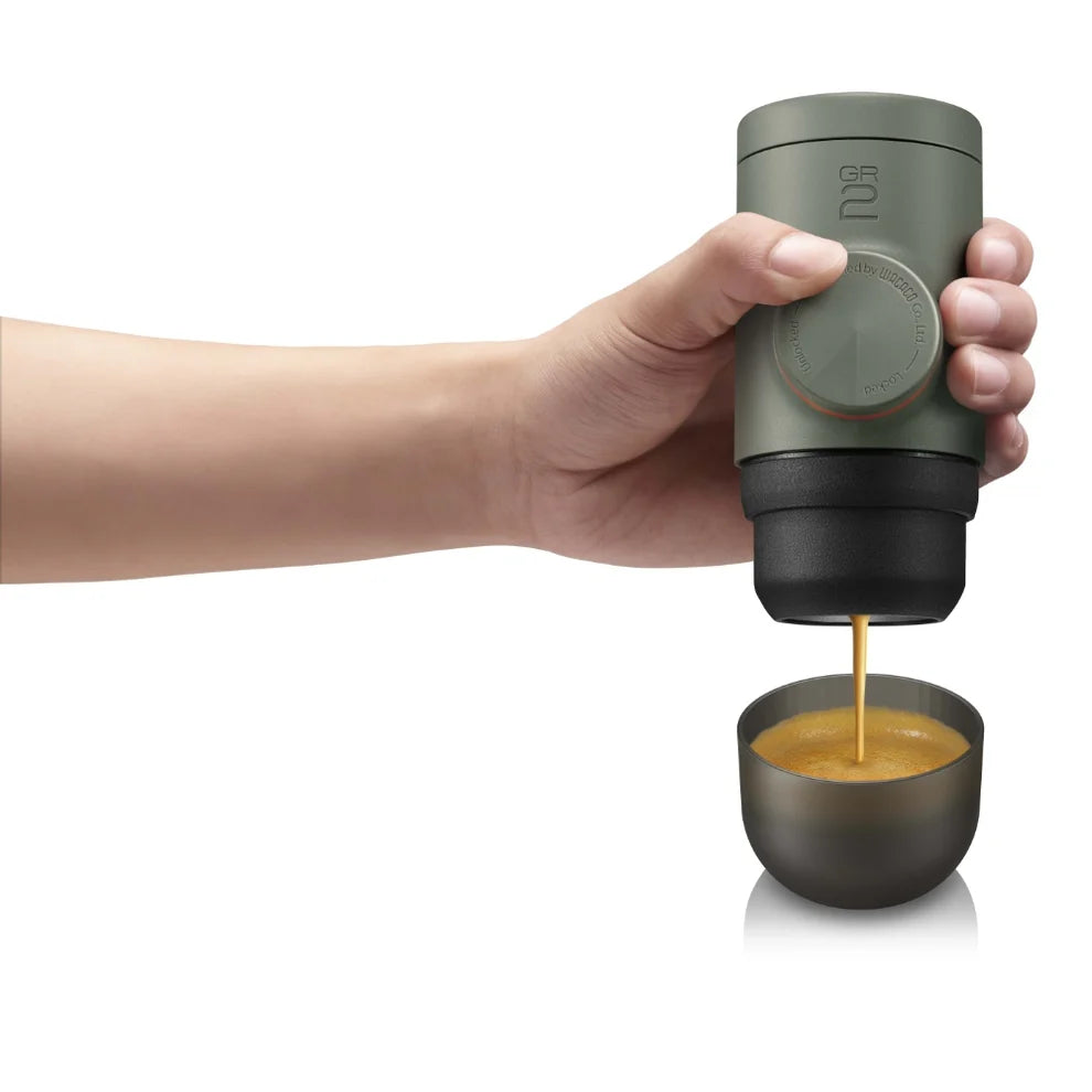 Wacaco -Minipresso Gr2 - Ground Coffee -Grey Olive