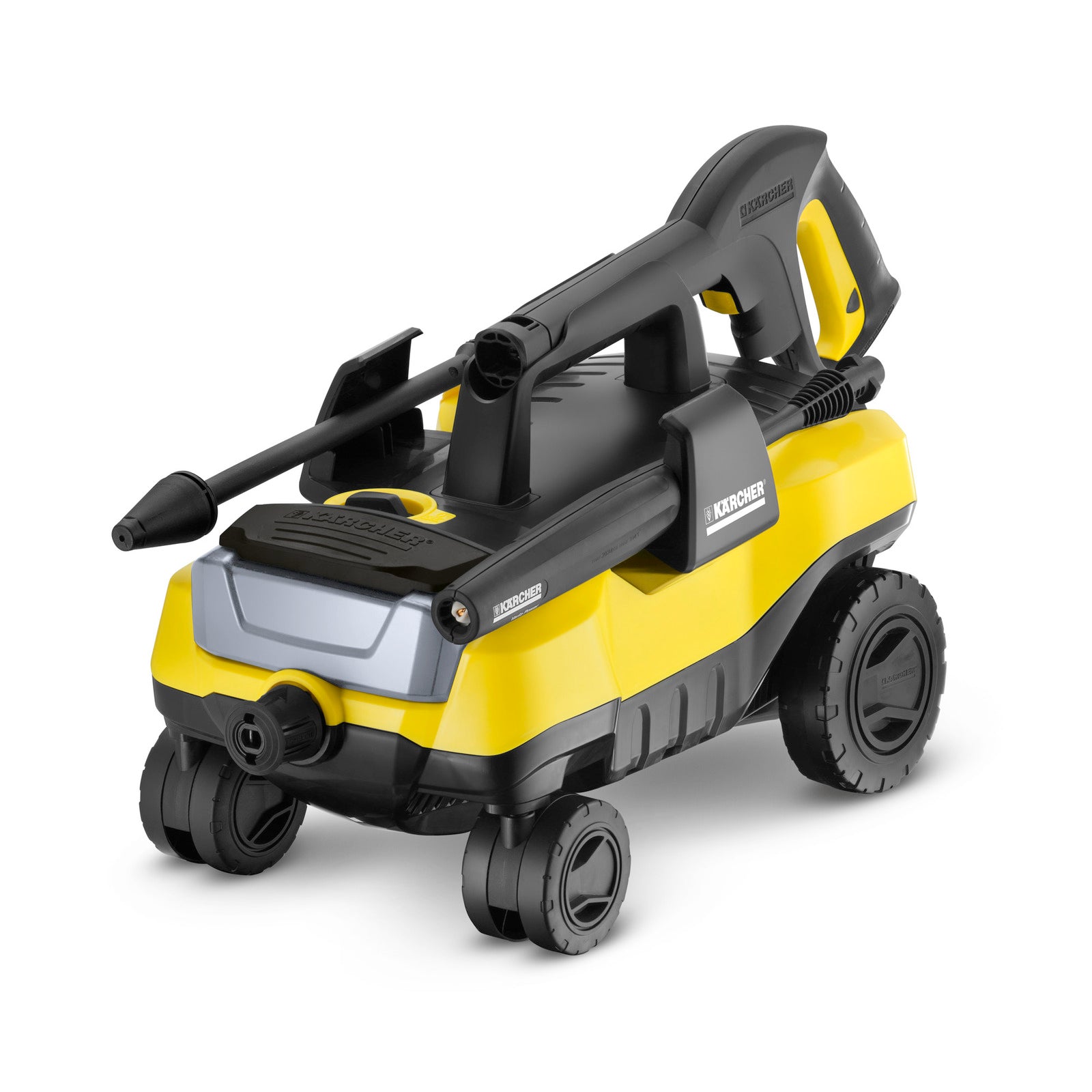 Karcher 1600W K3 Follow-Me Portable High Pressure Washer Yellow and Black