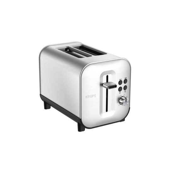 Krups First Toaster 2 Slots, Customized Toasting, 4 Functions KH682DM0 Krups First Toaster 2 Slots, Customized Toasting, 4 Functions KH682DM0