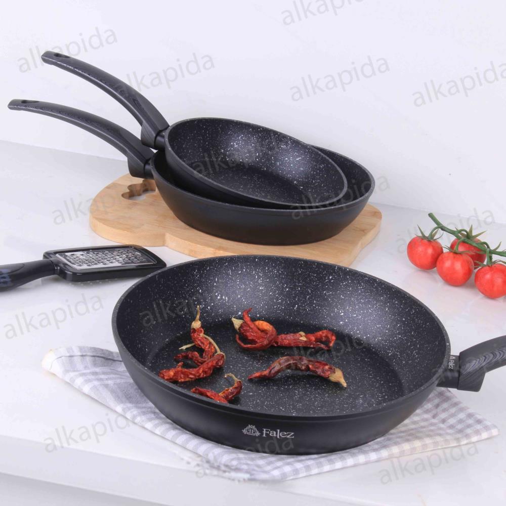 Falez Trio Frypan Set, 3 Pcs