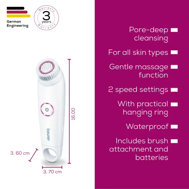 Beurer FC 45 Facial Brush Waterproof & Deep Cleansing