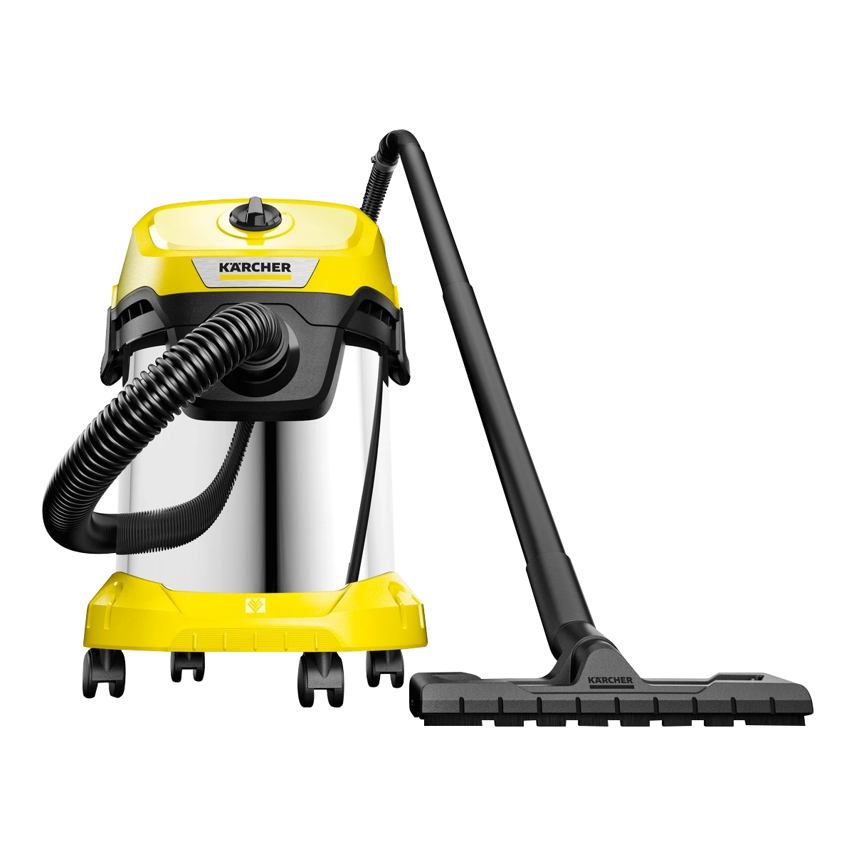 Karcher Vacuum Cleaner 17L With Blowing Function And Stainless Steel Container