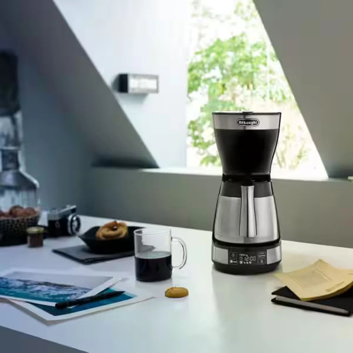 Delonghi, Coffee makers, 10 Cups, 1.25 L