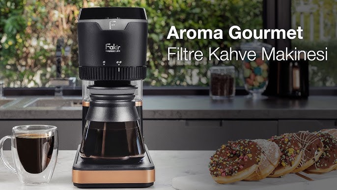 Fakir Aroma Gourmet Black-Copper Filter Coffee Machine