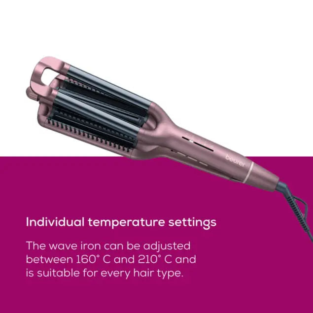 Beurer HT 65 Wave Styler 4-in-1 Curling Tool with Ceramic Coating