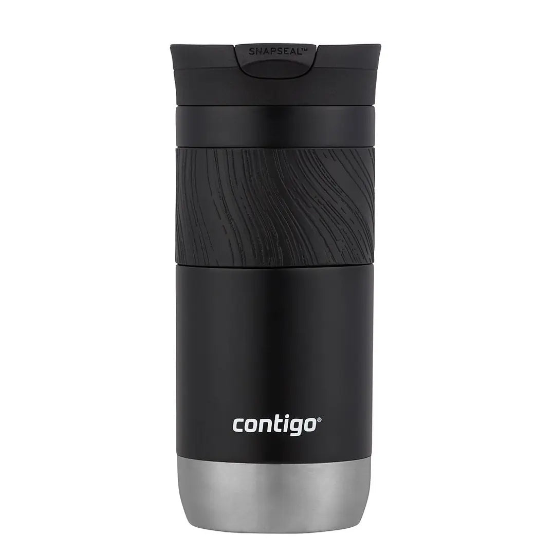 Contigo Snapseal Byron Vacuum Insulated Stainless Steel Travel Mug 470 ml, Licorice