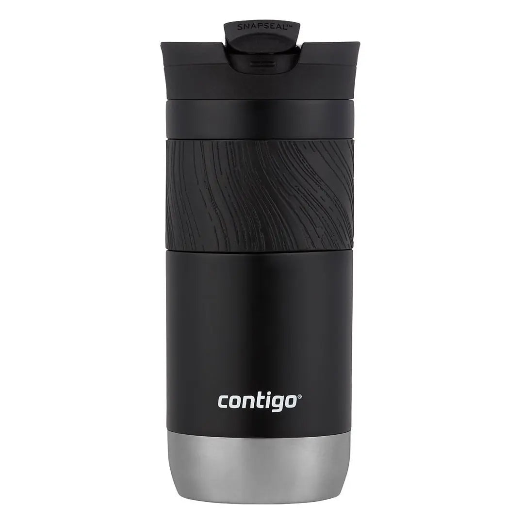 Contigo Snapseal Byron Vacuum Insulated Stainless Steel Travel Mug 470 ml, Licorice
