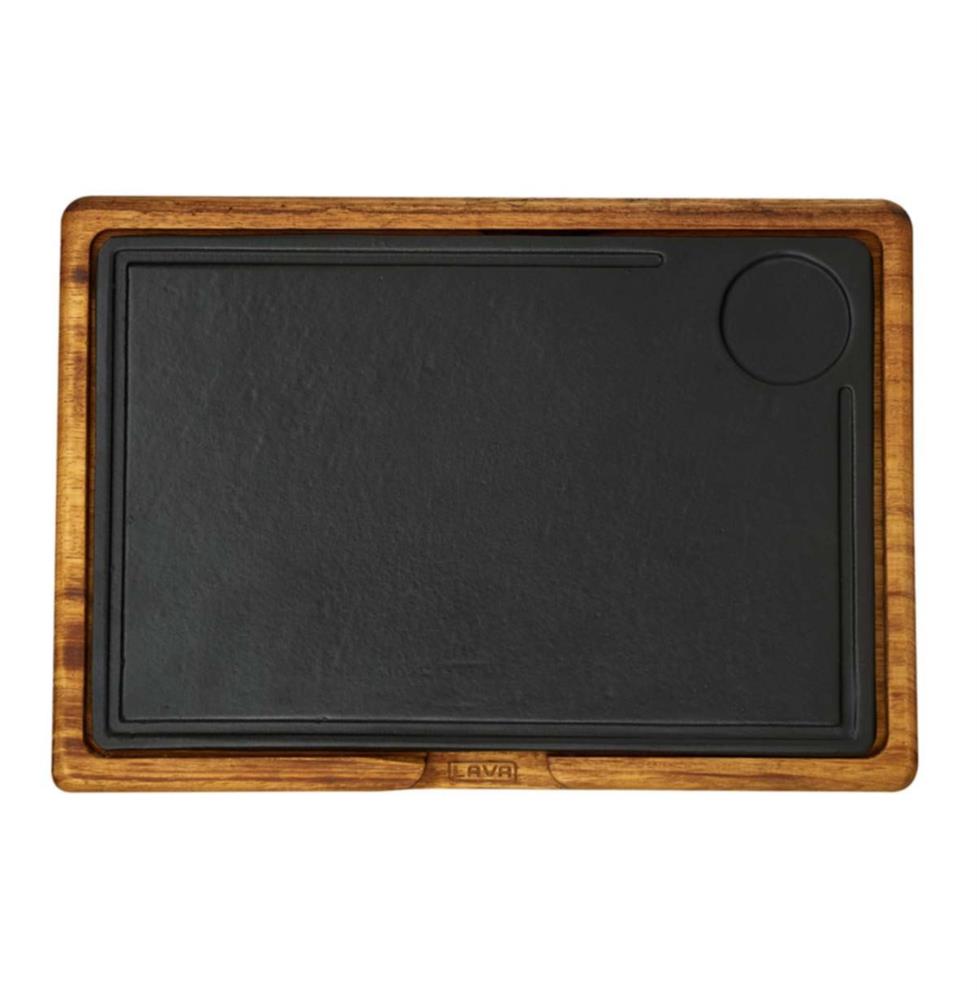 Lava Hot Service Platter, Rectangle, 22x33 cm