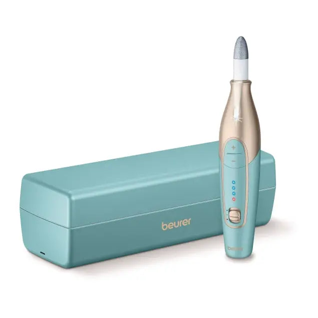 Beurer MP84 Cordless Rechargeable Deluxe Manicure Pedicure Set with 10 Attachments