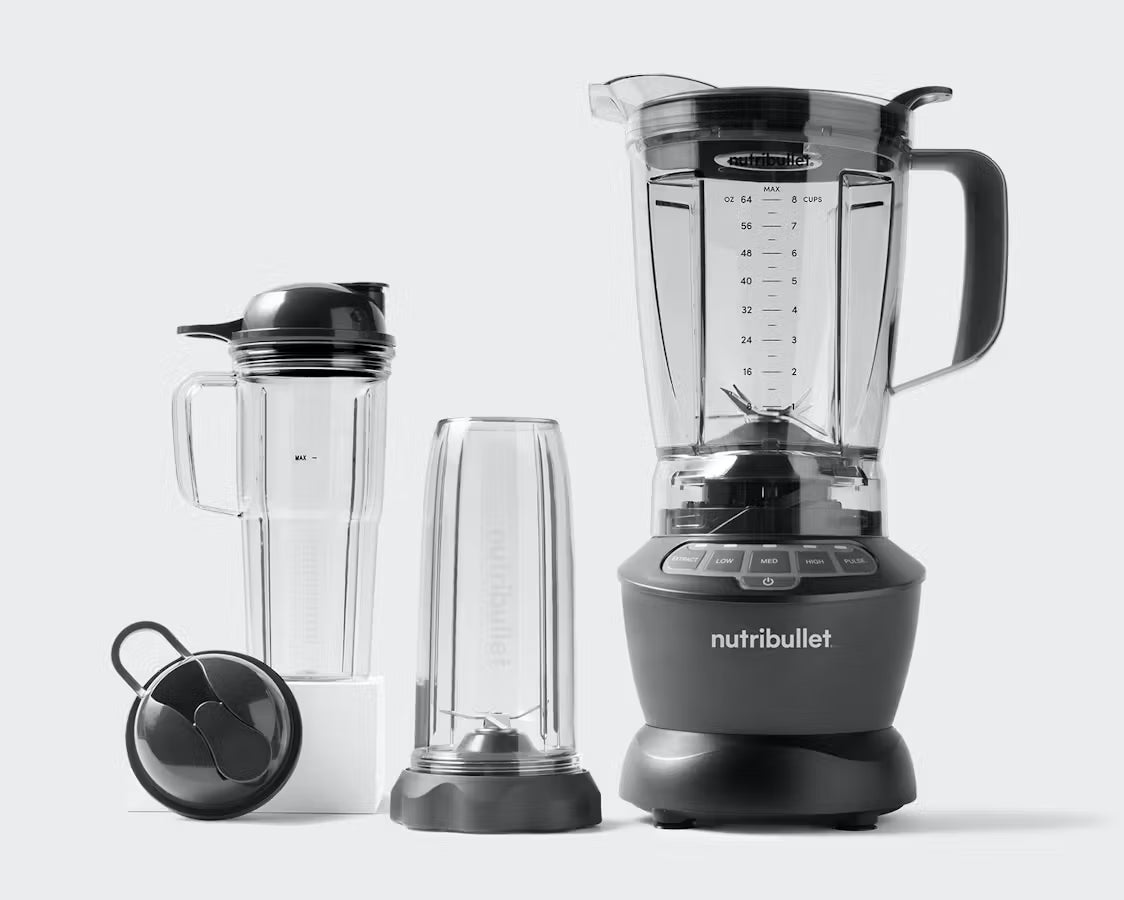 Nutribullet Blender Combo, 1200w, 9 Pcs, Dark Grey Nutribullet Blender Combo, 1200w, 9 Pcs, Dark Grey