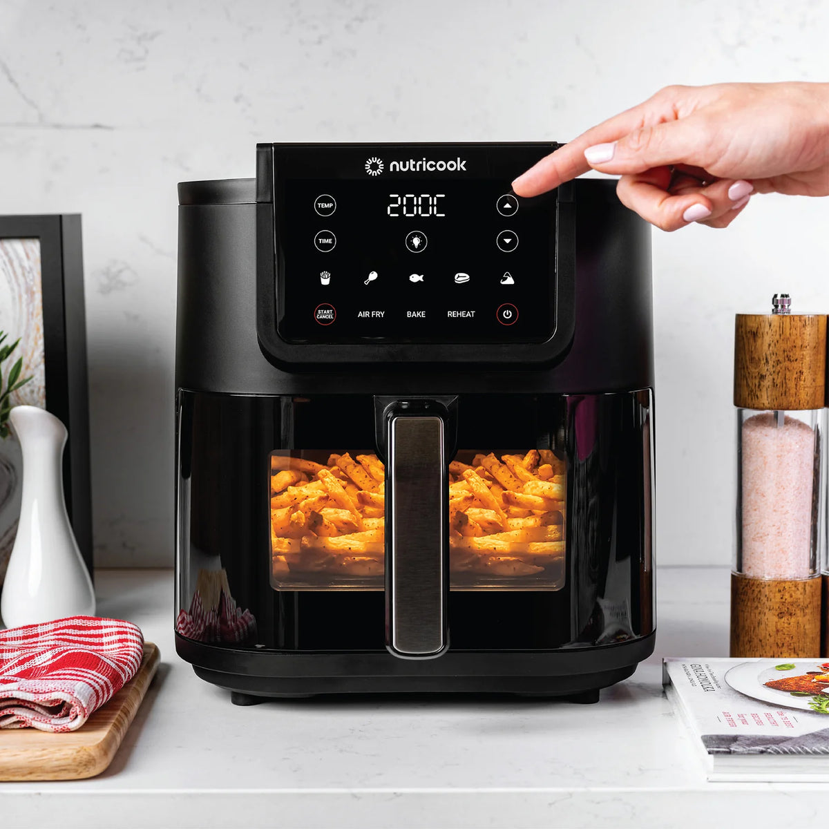 Nutricook Air Fryer Slim Xl 7.6L