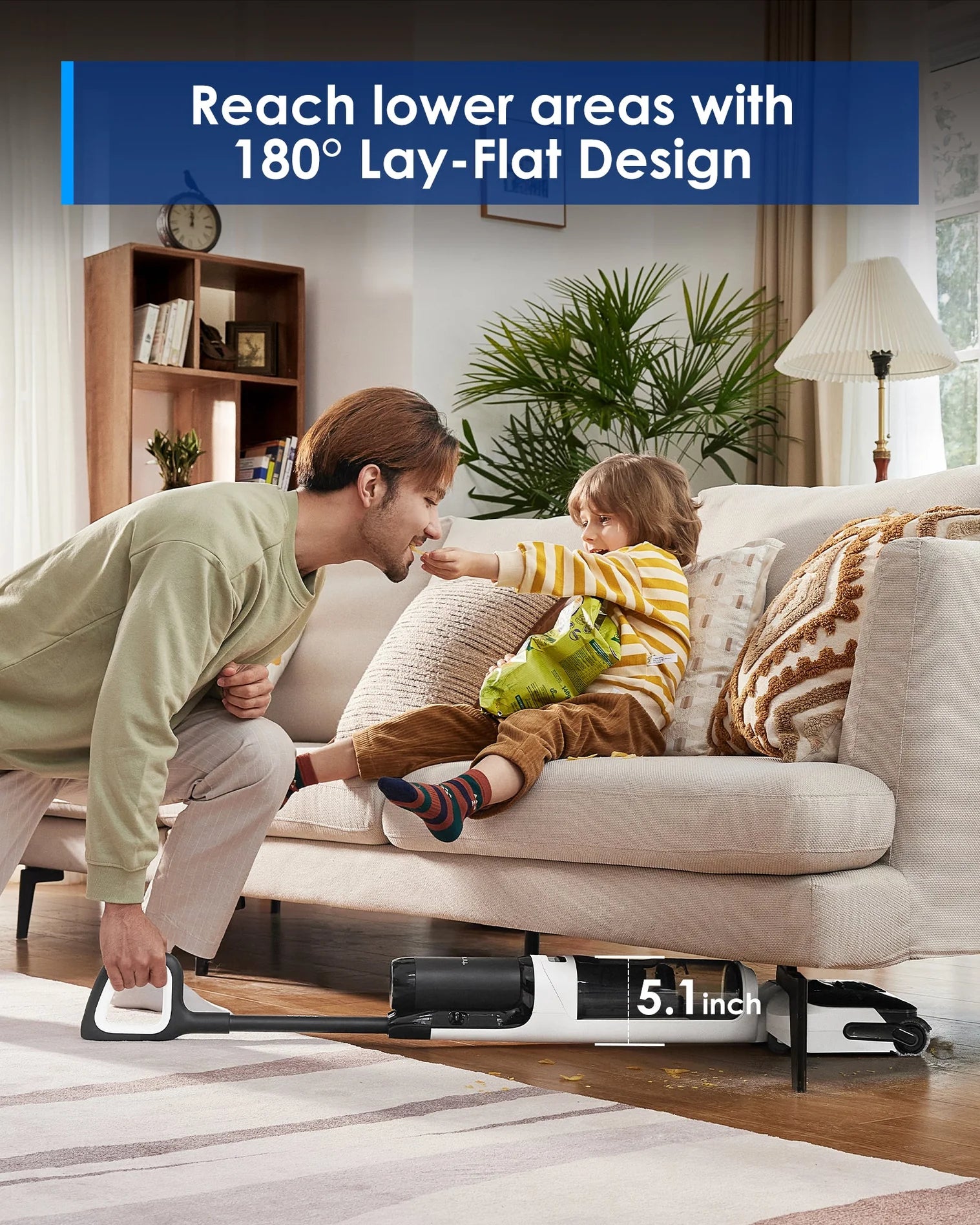 Tineco Floor One Switch S6 Stretch Wet Dry Vacuum Cleaner