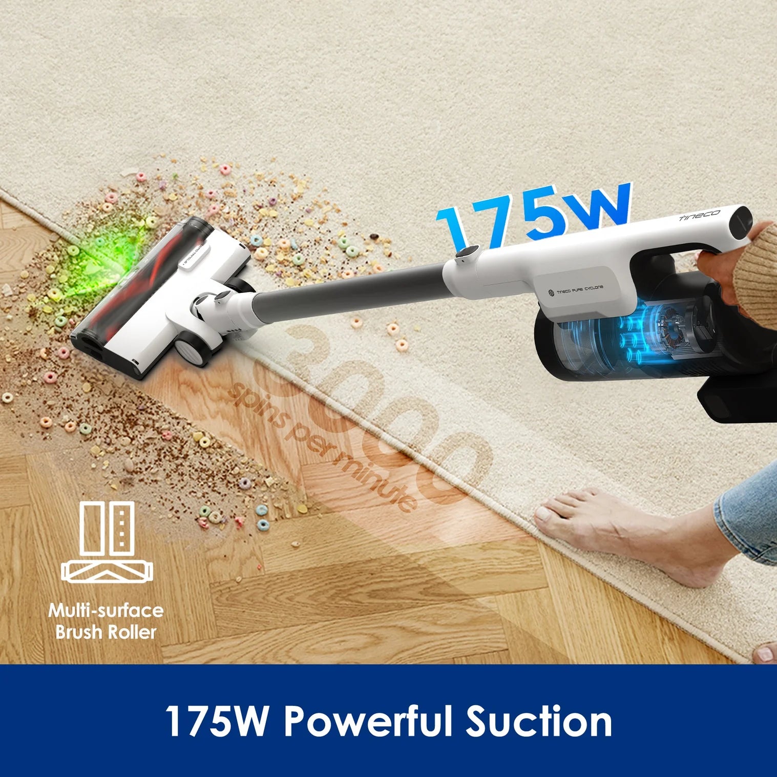 Tineco Pure One Station 5 Stick Vacuum Cleaner,