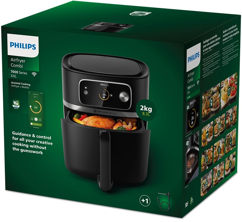 Philips Airfryer Combi XXL Connected 7000 Series HD9880/90