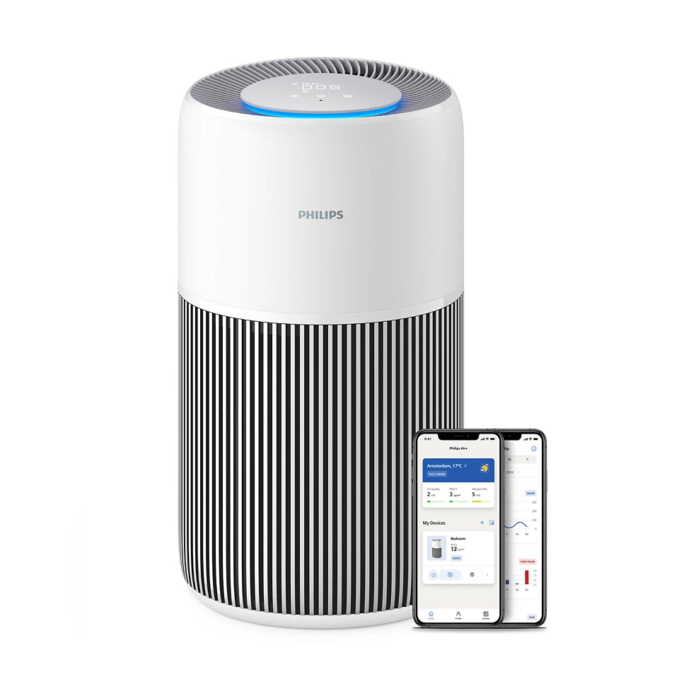Philips PureProtect 2200 Series Smart Air Purifier Silver White AC2220-10
