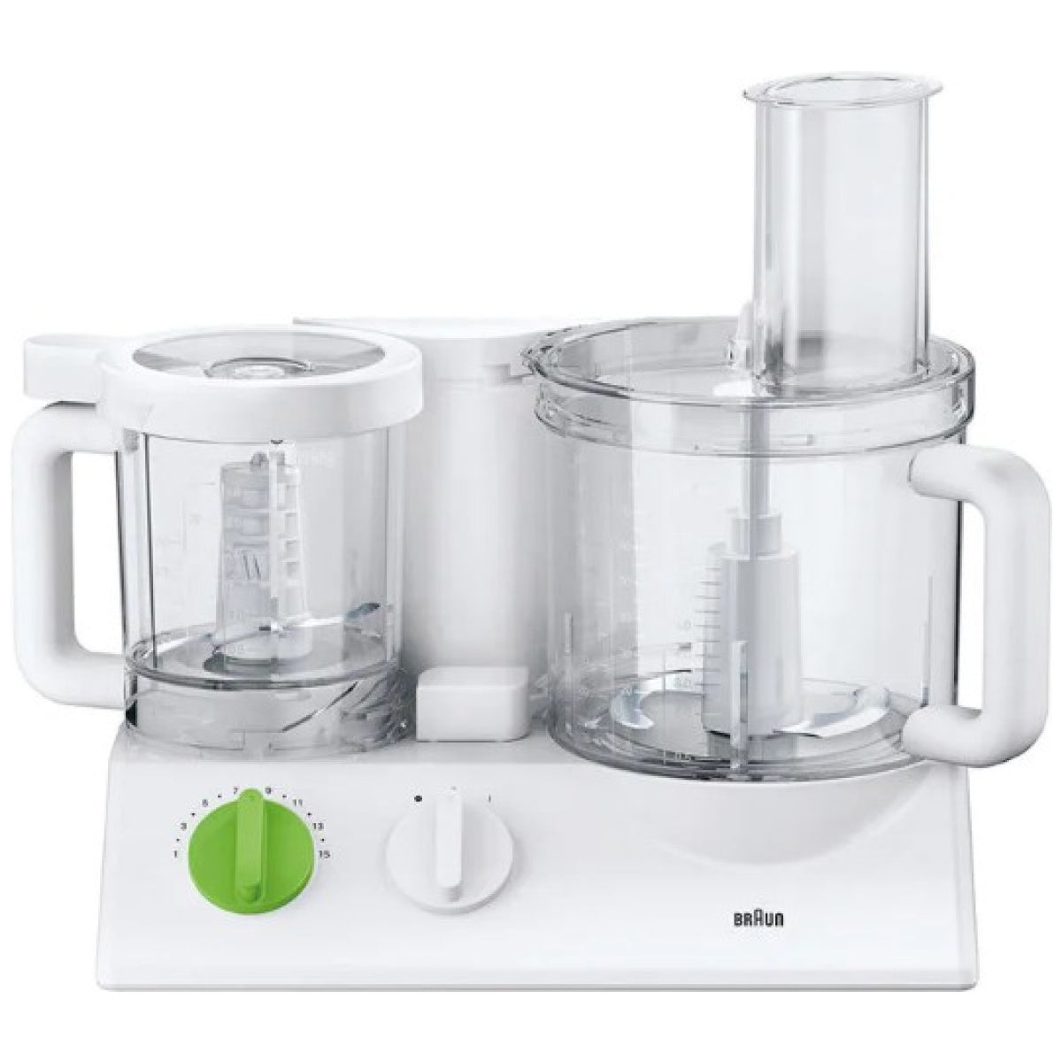 Braun Tribute Collection Food Processor, (Green, White)
